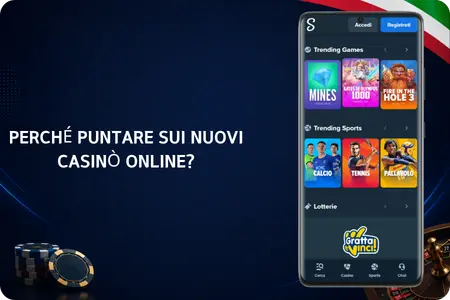 Perché scegliere i nuovi casino online Nuovi casinò no ADM